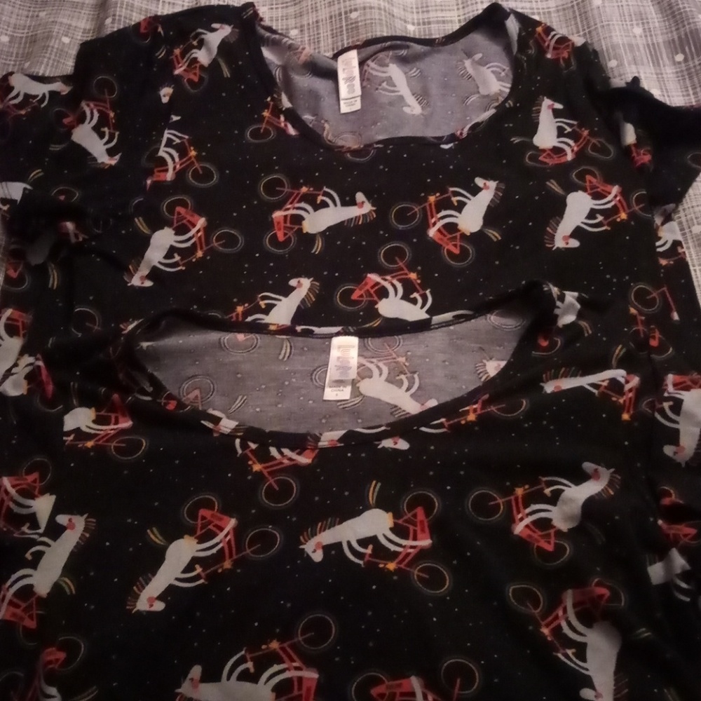 Set of 2 classic tees unicorns!